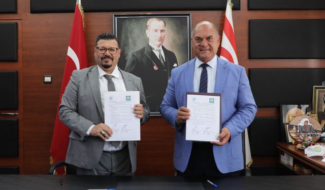 Değirmenlik Akıncılar Belediyesi ile LAÜSEM arasında eğitim işbirliği protokolü imzalandı